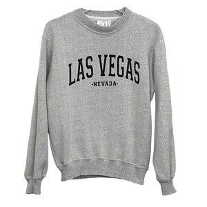ESY SURF COMPANY - SIZE SMALL - SOFT HEATHERED GRAY WITH LARGE FRONT LETTERS B22